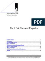 The ILDA Standard Projector: Technical Committee