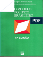 CARDOSO, Fernado Henrique - O Modelo Politico Brasileiro