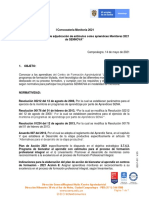 Convocatoria de Adjudicación de Estímulos Como Aprendices Monitores 2021 de SENNOVA"