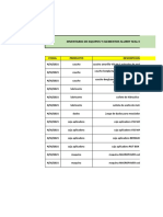 Inventario Equipos Slurry Seal