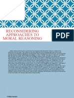 Reconsidering approaches to moral reasoning Chp 2 Muh.Ferial Ferniawan