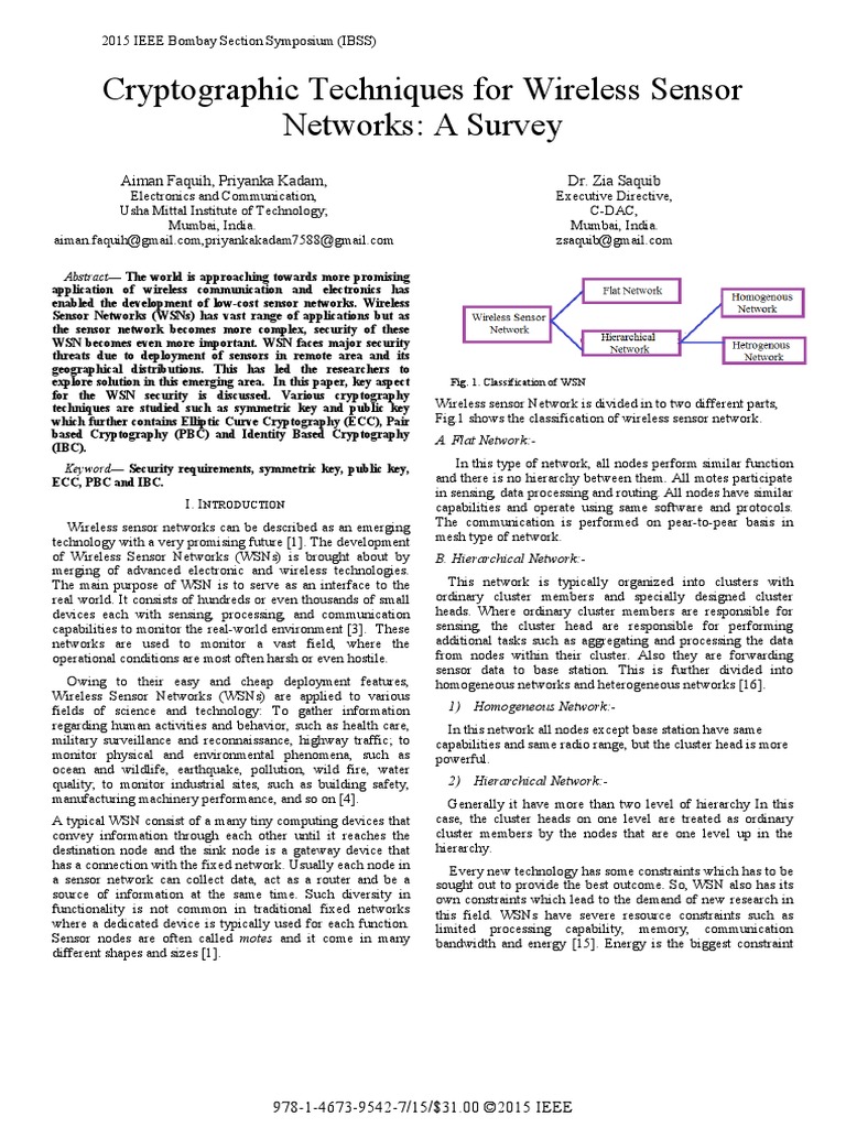 F Aqui H 2015 Cryptography | PDF | Public Key Cryptography | Wireless ...