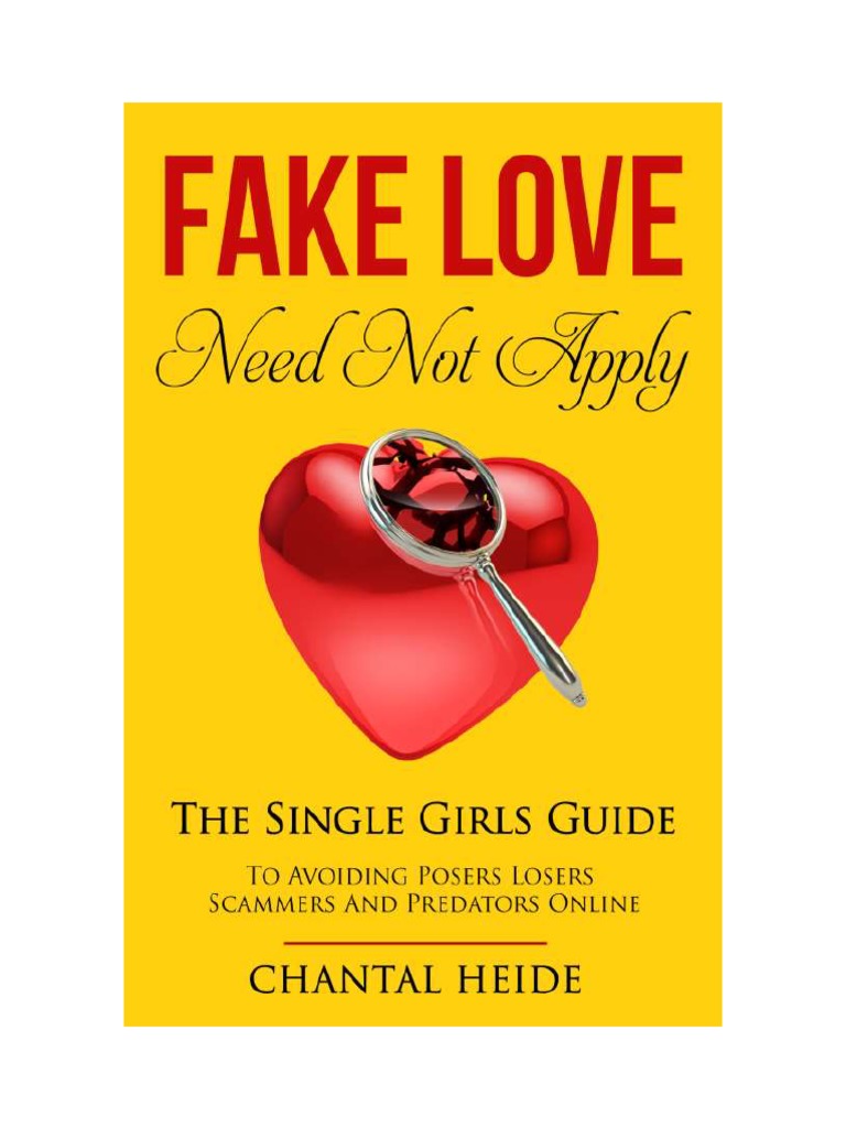 Fake Love Need Not Apply by Chantal Heide | PDF | Anger | Anxiety