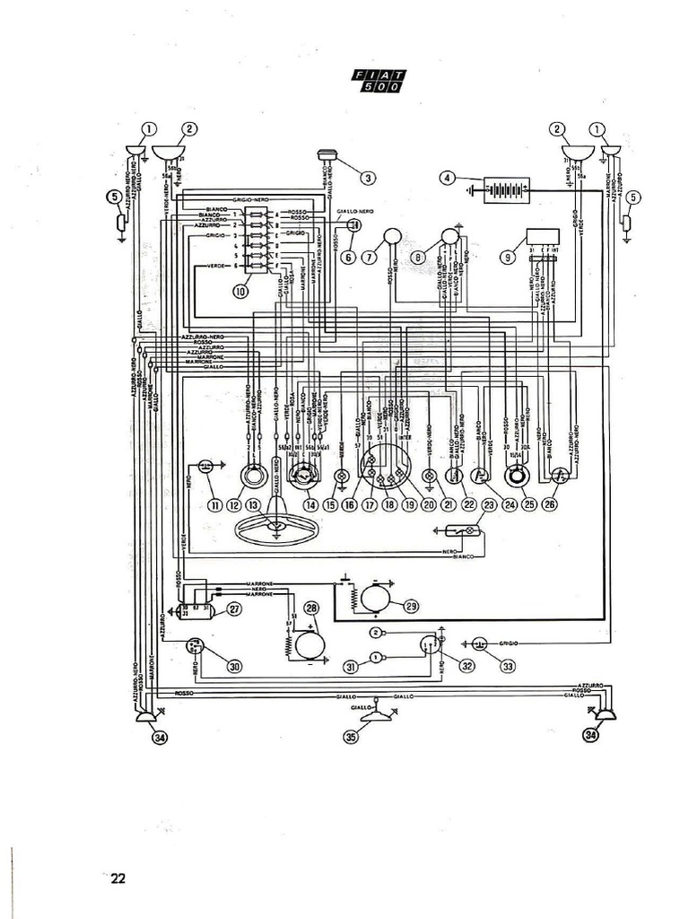 Wire Diagram Fiat 500 Pdf