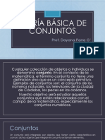 Teoría Básica de Conjuntos