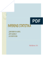 M3 1 - Inferensial Uji Hipotesis-Uji Normal - Uji T - Uji F