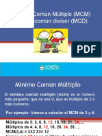 Máximo - Común - Divisor - y - Mínimo - Común - Múltiplo Ya Termino