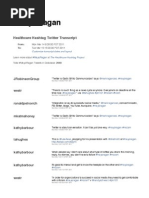 Download MayoRagan Healthcare Marketing and PR Social Media Summit 2011 Tweets by Health Is Social SN50834541 doc pdf