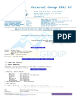 Material Safety Data Sheet Natural Beard Oil