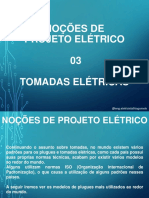 Noções de Projeto Elétrico 03 - Tomadas Elétricas