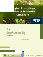 Ecological Principles and Practices of Sustainable Agriculture