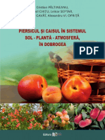 Paltineanu CR Chitu E Septar L Gavat C Oprita Al VL 2015 Piersicul Si Caisul in Sistemul Sol Planta Atmosfera in Dobrogea Peach and Apricot in The Soil Plant Atmosphere System in Dobrogea Edit