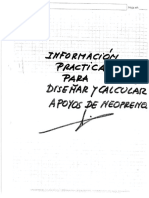 D y C de Apoyos de Neopreno Convencionales