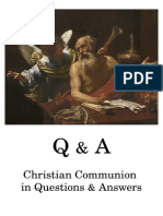 Q A Christian Communion in Questions Answers