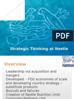 Strategic Thinking at Nestle