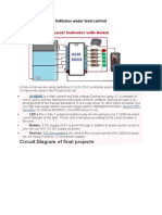 Indikator Water Level Control: Circuit Diagram of Final Projects