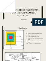 Surgical Hand Antisepsis Gowning and Gloving Suturing: Flora Agustina