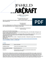 Cópia de Warcraft 5e Core Document