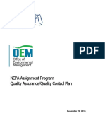 NEPA Assignment Program Quality Assurance/Quality Control Plan