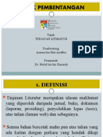 Tinjauan literatur pendidikan Islam