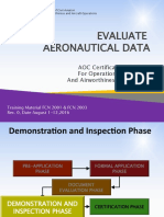 Evaluate Aeronautical Data