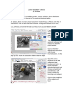 Color Isolation Tutorial