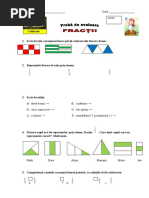 Fracții Numarator Si Numitor | PDF
