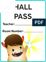 Hall pass