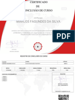 Marcos Fagundes Da Silva: Certifica Que