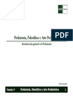 1 - PREHISTORIA - PALEOLITICO Y ARTE PREHISTORICO