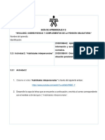 Actividad No. 3 - Sopa de Letras Habilidades Interpesonales