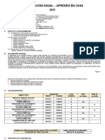 Programa Anual de Matemáticas 3ero y 4to