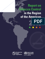 In The Region of The Americas: Report On Tobacco Control