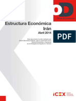 Estructura Económica Irán: Abril 2014