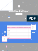 Social Media Report: (Insert Logo Here)