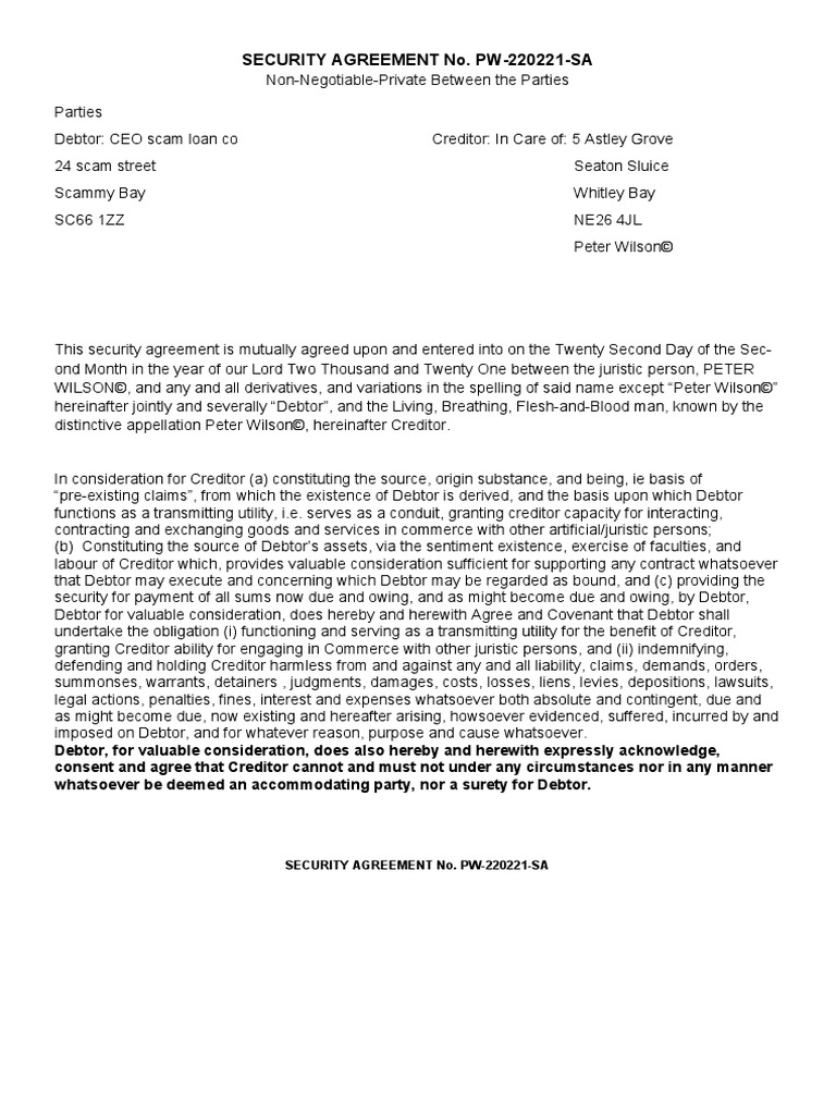 UCC Security Agreement Download Free PDF Uniform Commercial Code UCC Security Agreement Download Free PDF Uniform Commercial Code