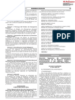 Decreto Supremo de Llamamiento Extraordinario de La Reserva Decreto Supremo No 004 2020 de 1865180 3