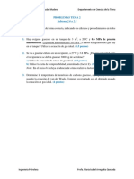 Problemas Tema 2 (Gas Ideal, Factor Z, Otras Ecuaciones de Estado)