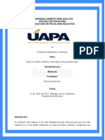 Tarea I de Prueba de Aptitudes e Intereses.