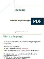 Little Languages: and Other Programming Paradigms