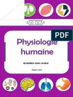 Physiologie Humaine - 450qcm en A4
