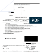 Criminal Complaint Against Daniel Gray