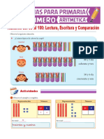 Números Del 50 Al 100 para Primero de Primaria