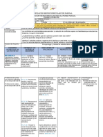 Planificación Microcurricular Parcial Uno