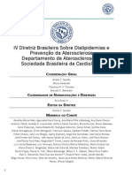 IV Diretrizes Brasileiras Sobre Dislipidemias