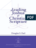 (Journal of Theological Interpretation Supplements 2.) Earl, Douglas S. - Reading Joshua As Christian Scripture-Eisenbrauns (2010)