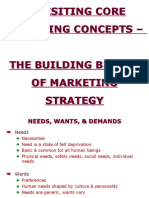 Revisiting Core Marketing Concepts - The Building Blocks of Marketing Strategy