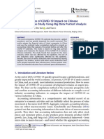 Accounting Index of COVID 19 Impact On Chinese Industries A Case Study Using Big Data Portrait Analysis