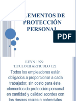 Elementos de Protección Personal 5