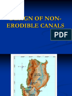 Design of Non-Erodible Canals